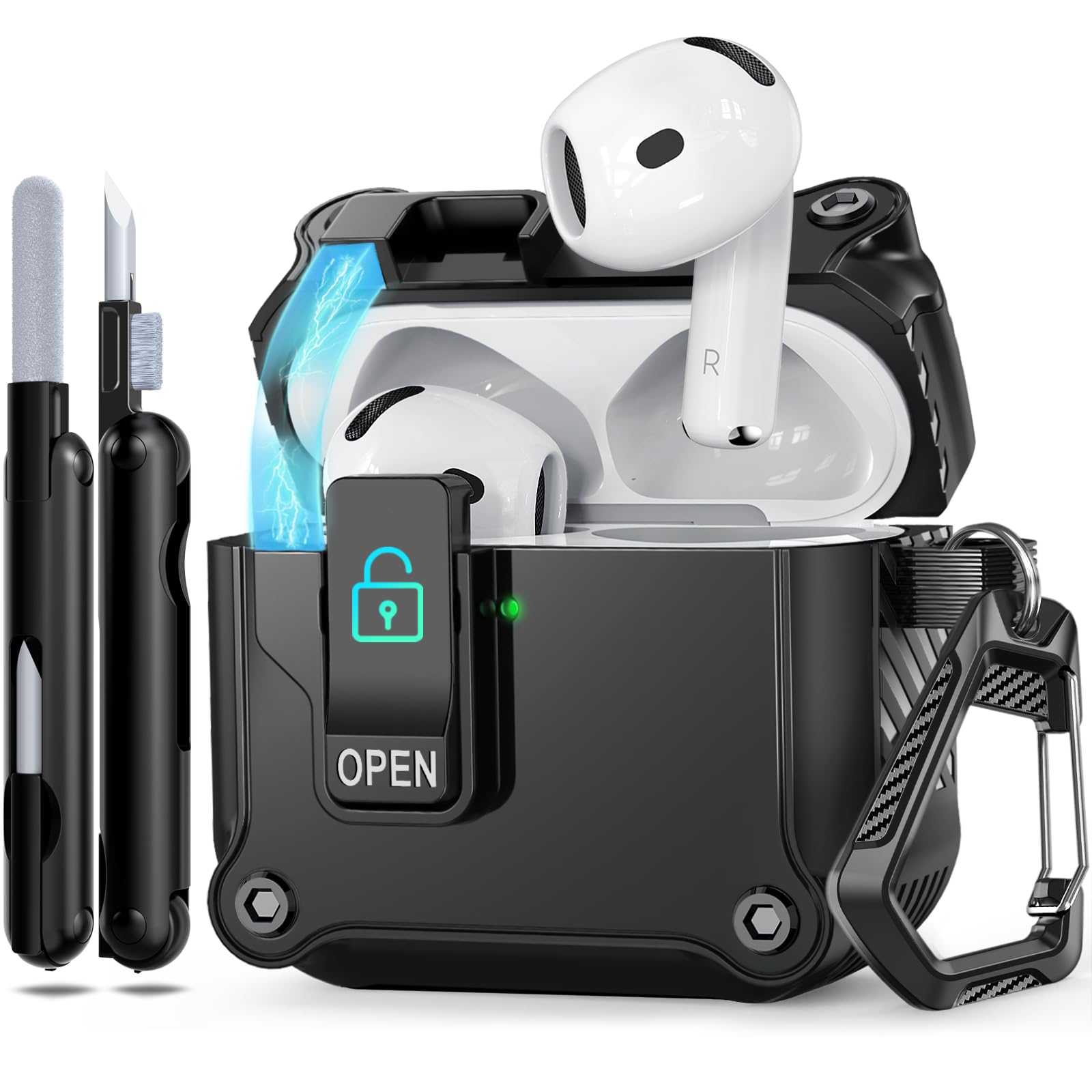 Amazon | Ekoonpft AirPods第4世代ケース クリーナーキット